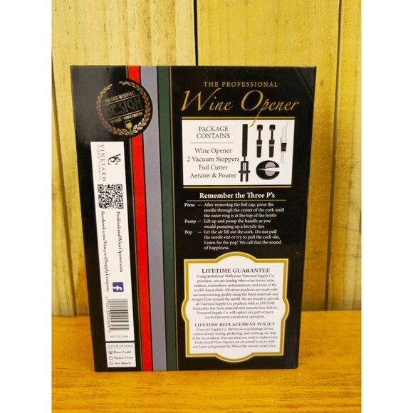 Vinyard Supply Company's 1989 The Professional Wine Opener Set - Picture 5 of 5